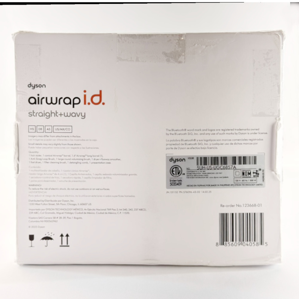 Dyson airwrap i.d. Straight Wavy Hair Amber Silk 6-in-1 Styler Set New Open Box - Picture 5 of 12